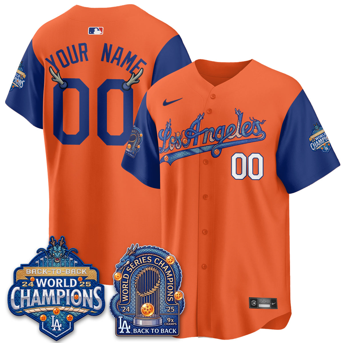 LAD x DB Night 2026 Vapor Custom Jersey - Stitched