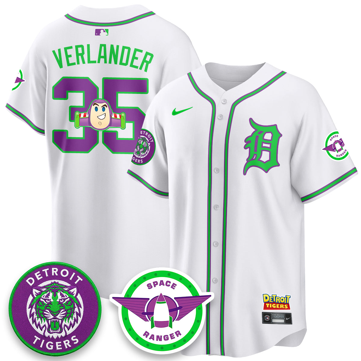 DET 2026 Space Ranger Edition Vapor Limited Jersey - Stitched