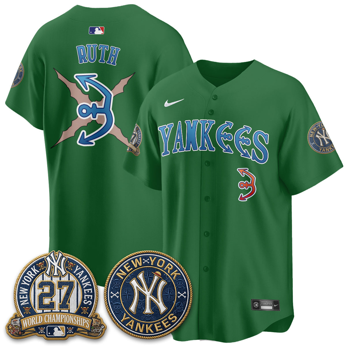 NYY x Japanese Cartoon Limited Jersey -  Stitched
