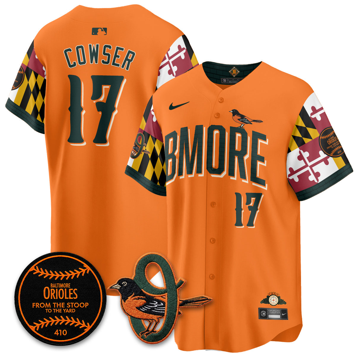 BAL x Maryland State Flag 2026 Vapor Jersey - All Stitched