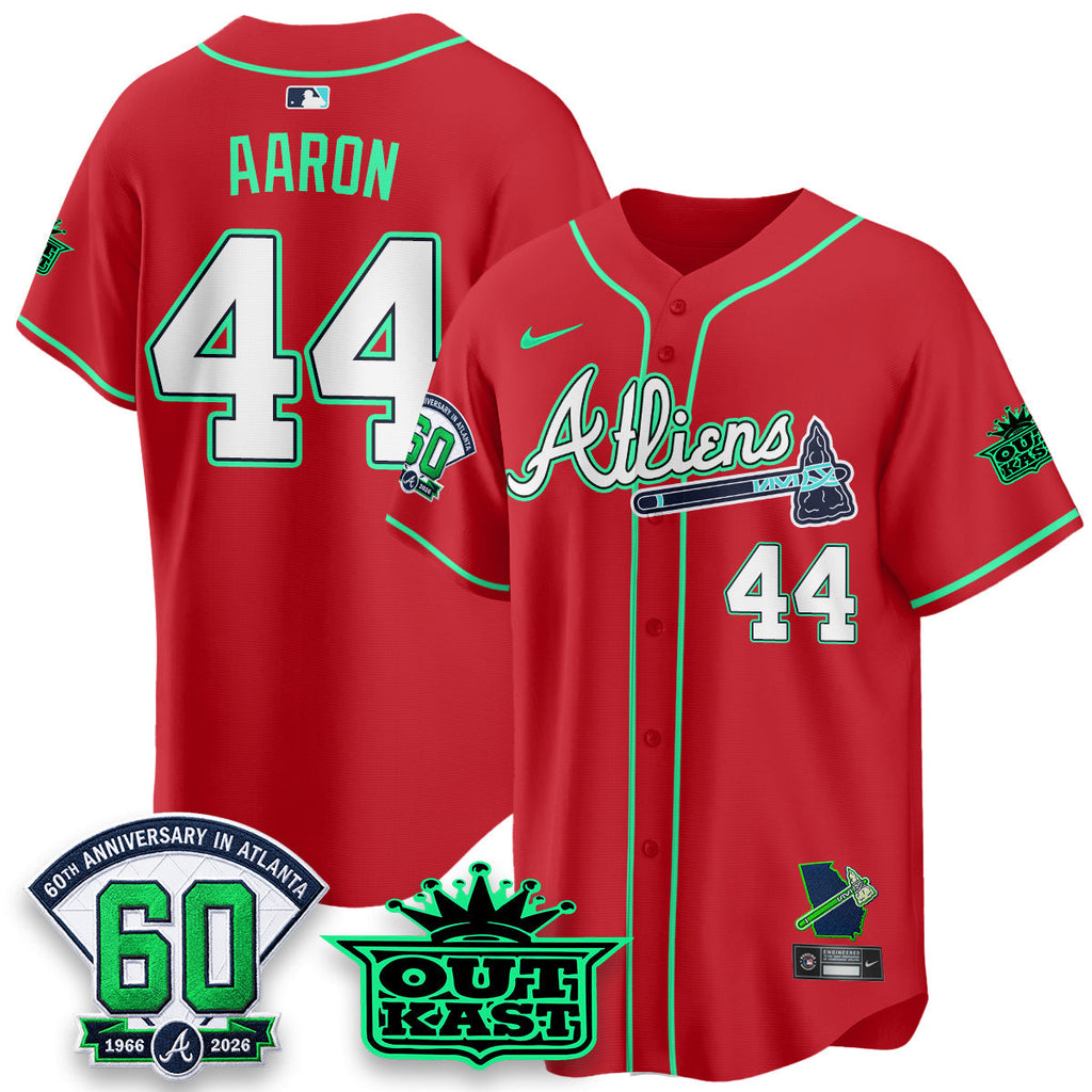 ATL x Atliens Cool Base Galaxy Version Jersey - Stitched