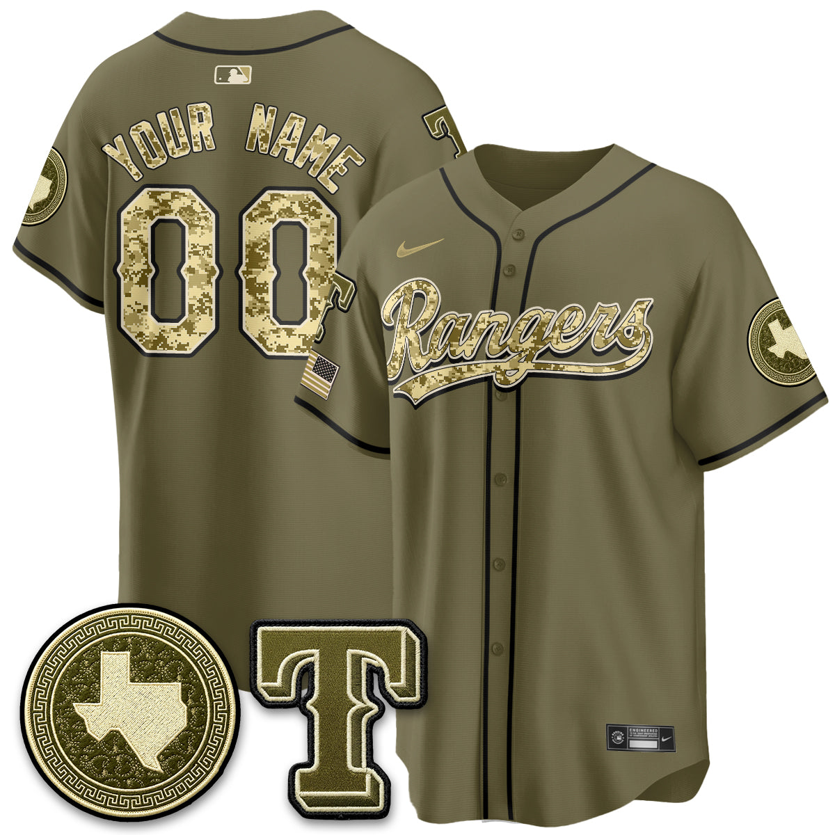 TEX 2026 Armed Forces Day Custom Jersey V2 - All Stitched