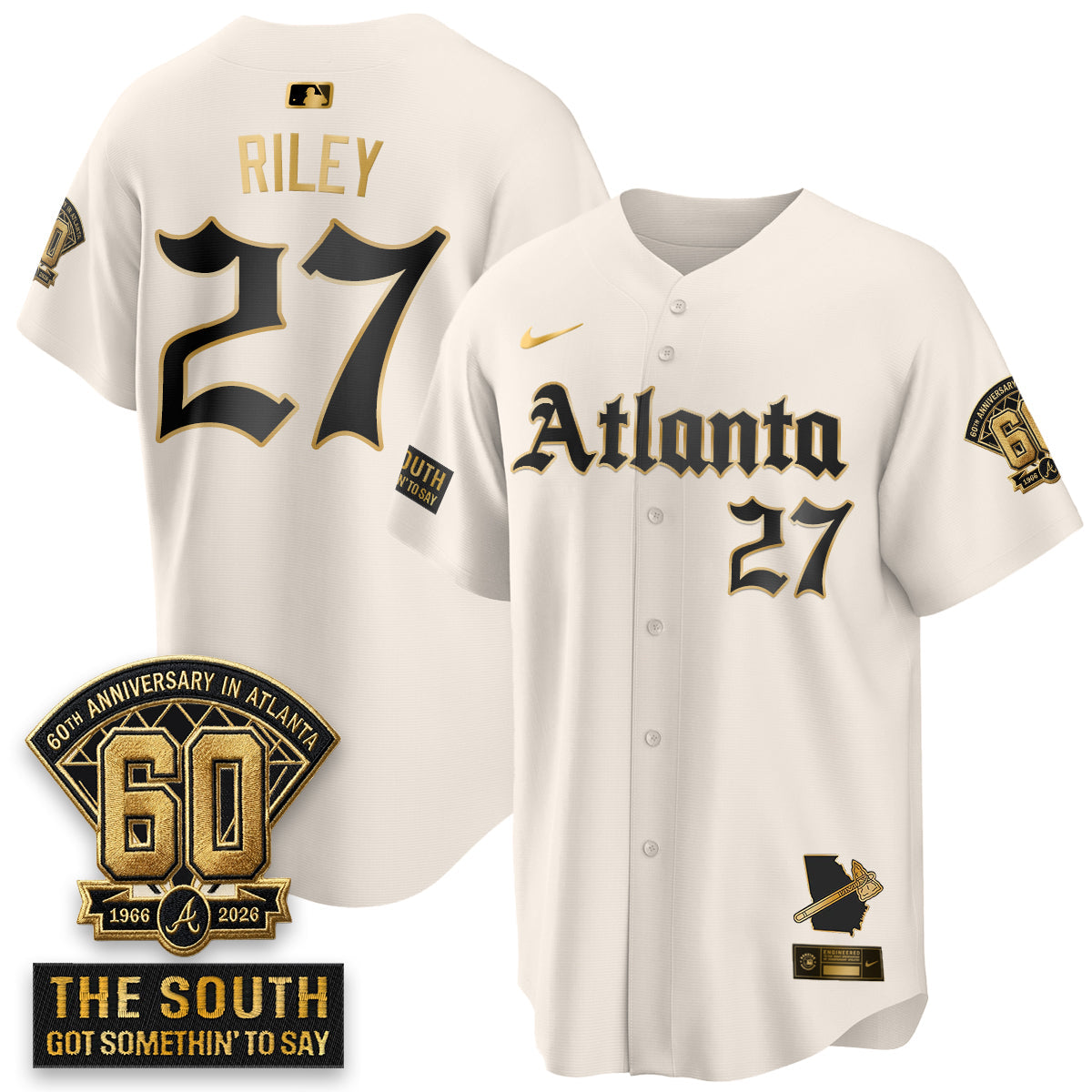 ATL 2026 Gothic Edition Vapor Limited Jersey - All Stitched V2
