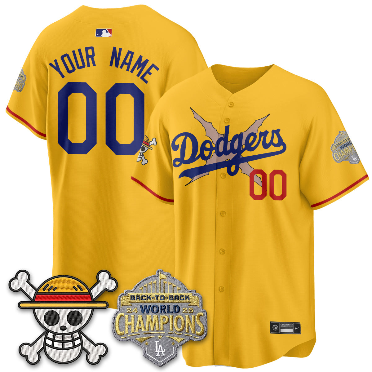 LAD x OP Vapor Custom Jersey -Stitched V2
