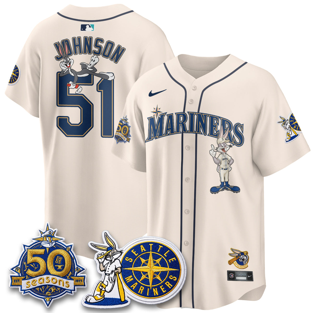 SEA x Bunny Vapor Premier Limited Jersey - Stitched