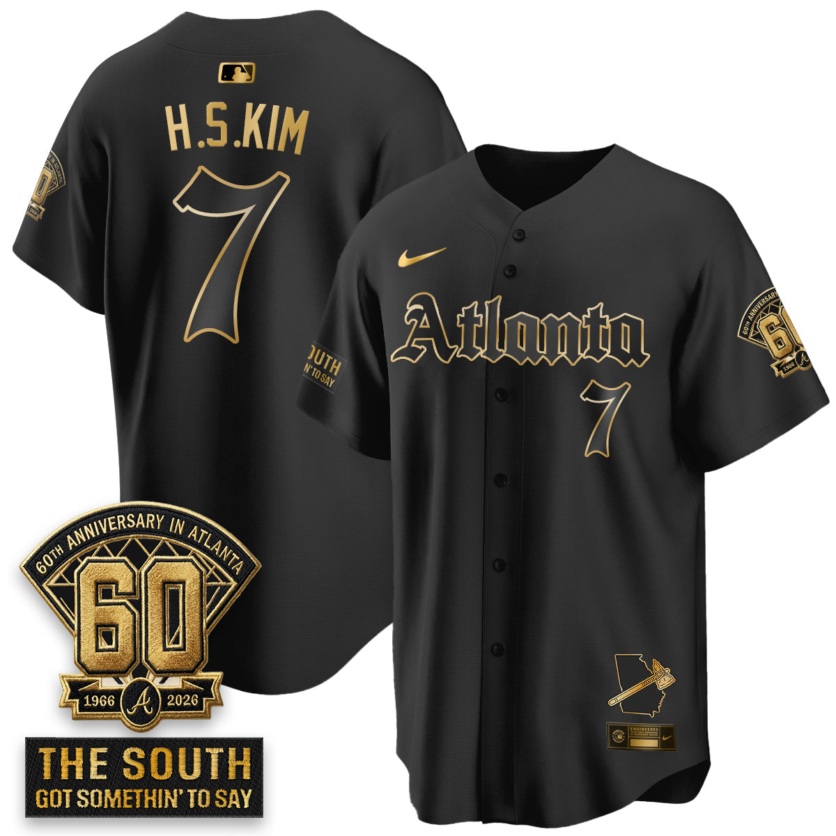 ATL 2026 Gothic Edition Vapor Limited Jersey - Stitched V2