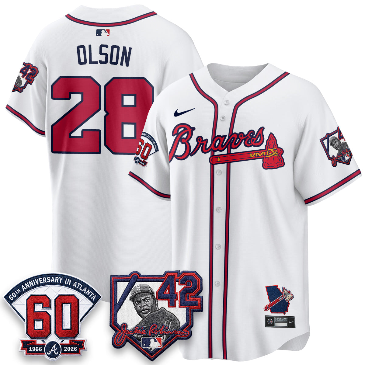 ATL 2026 Jackie Robinson Day Vapor Limited Jersey - All Stitched