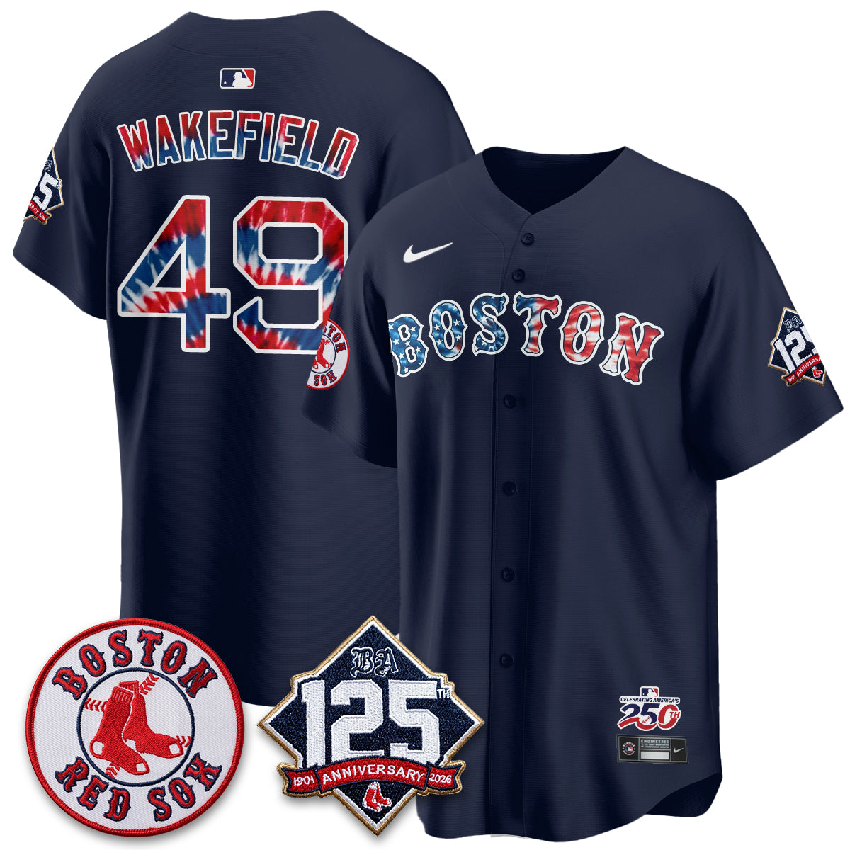 BOS Americana 2026 Vapor Limited Jersey - Stitched