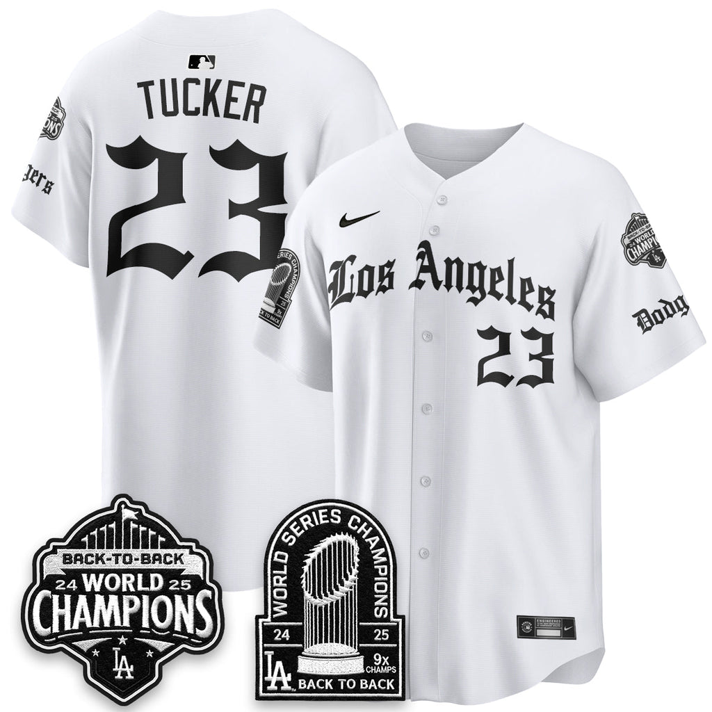LAD WS Champions Back 2 Back Patch Vapor Premier Limited Gothic Gold Edition Jersey - Stitched
