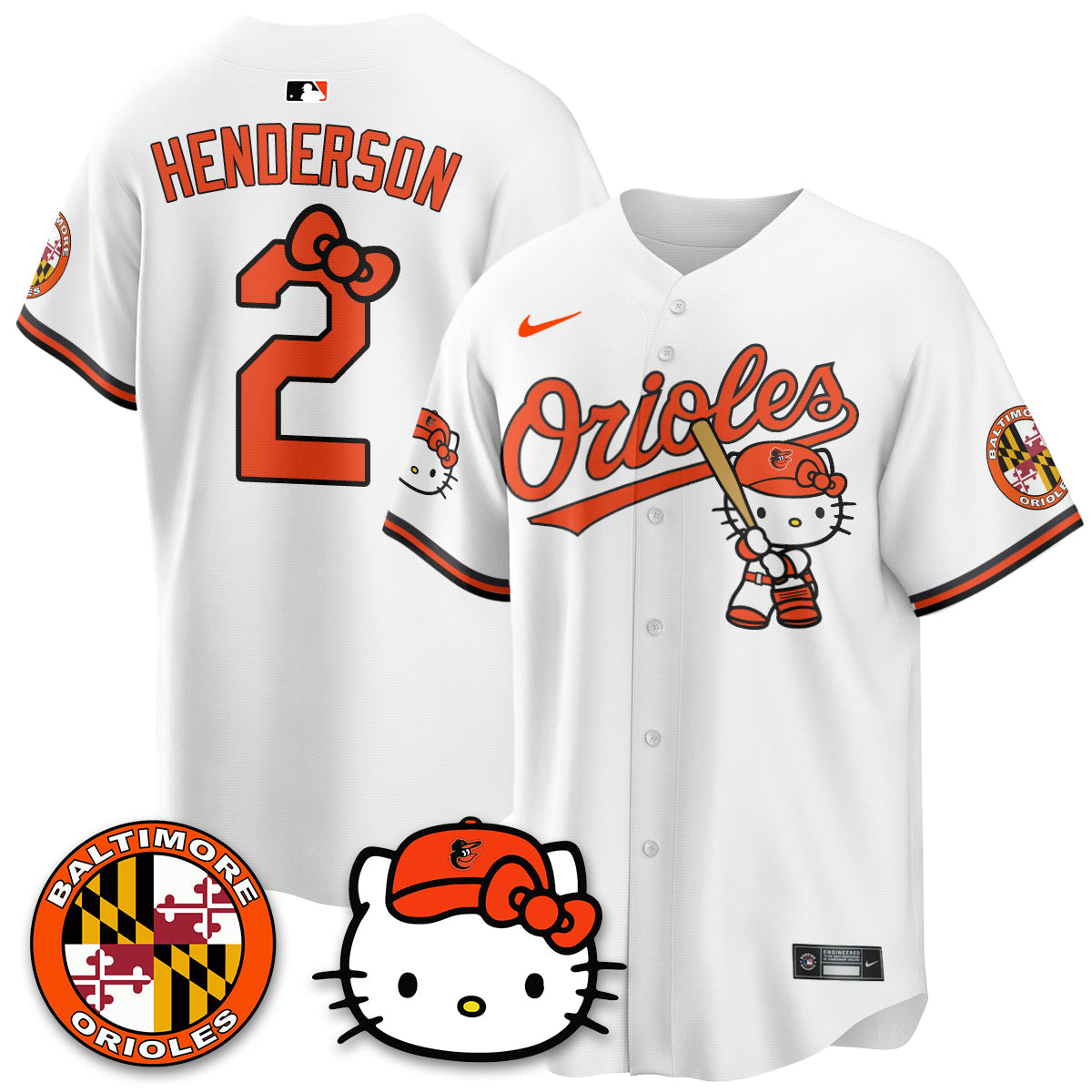 BAL x Meow Kitty Limited City Connect Jersey - Stitched