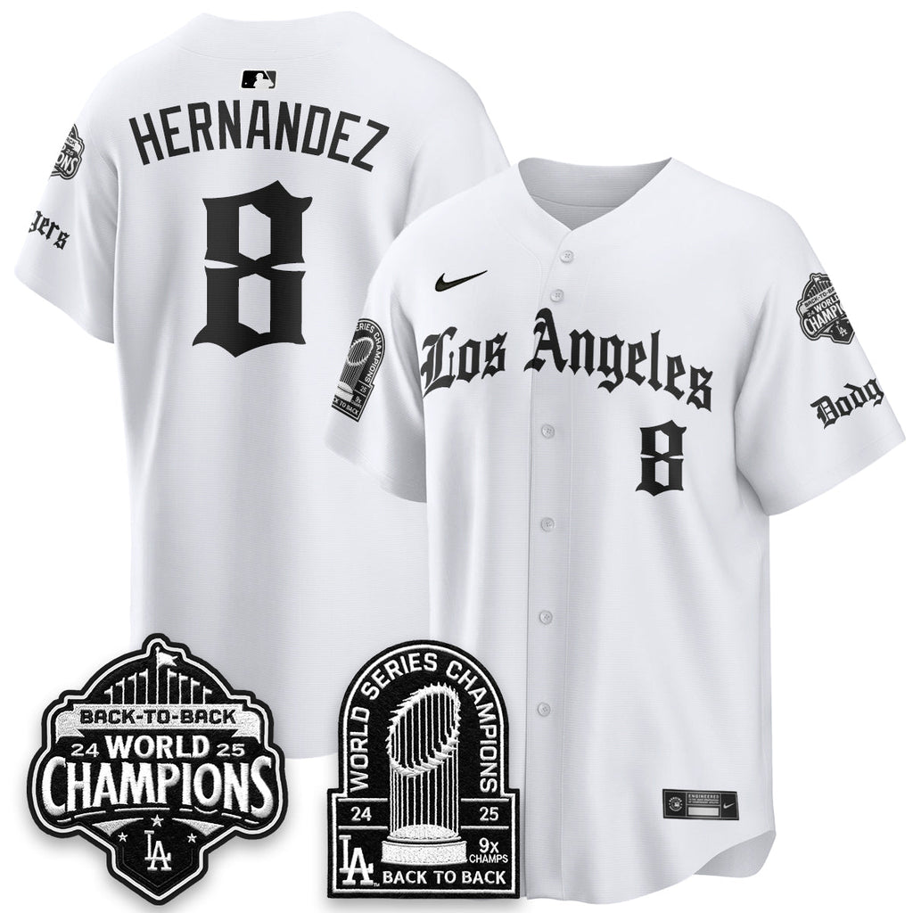 LAD WS Champions Back 2 Back Patch Vapor Premier Limited Gothic Gold Edition Jersey - Stitched