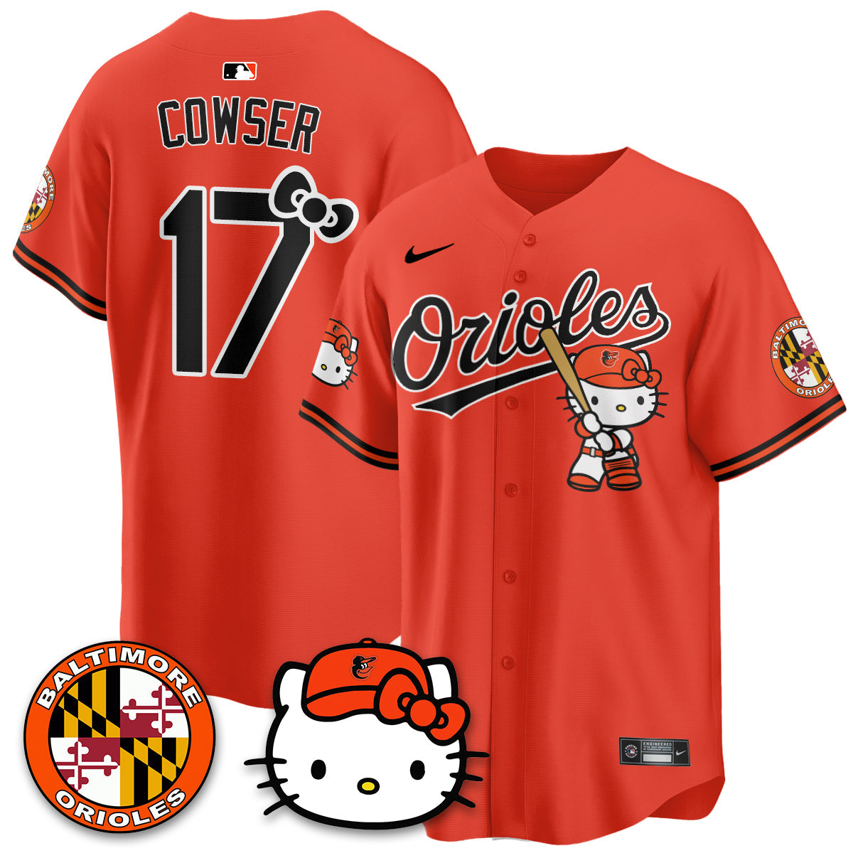 BAL x Meow Kitty Vapor Premier Limited Jersey - Stitched