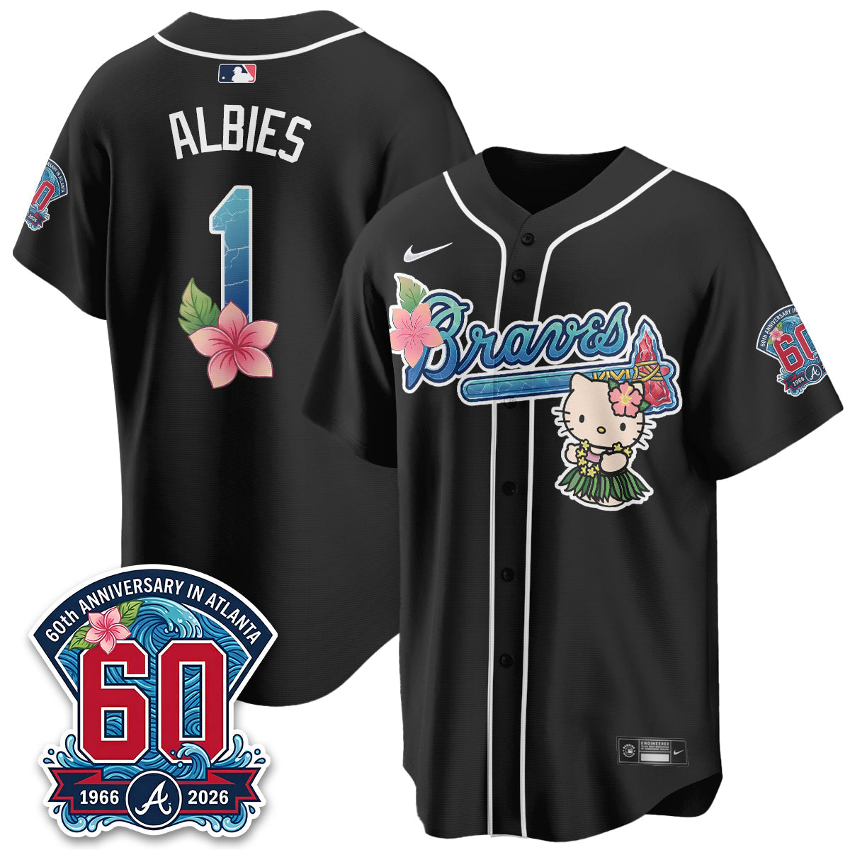 ATL x Meow Aloha Spirit Vapor Jersey - Stitched