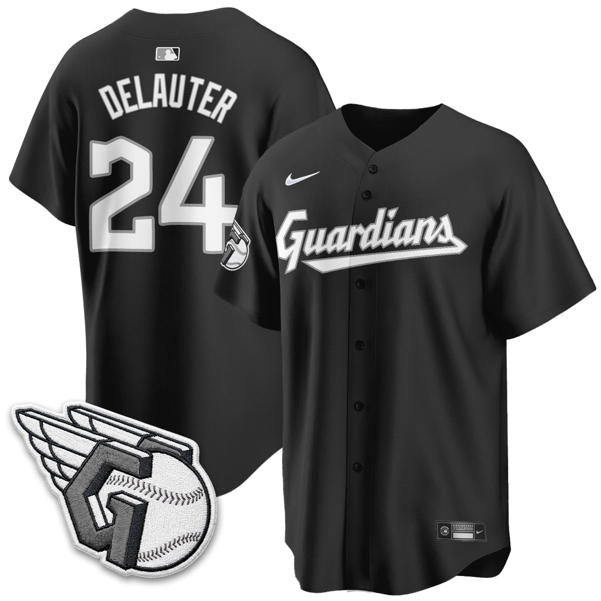 CLE 2026 Black Out Style Limited Vapor Jersey - All Stitched