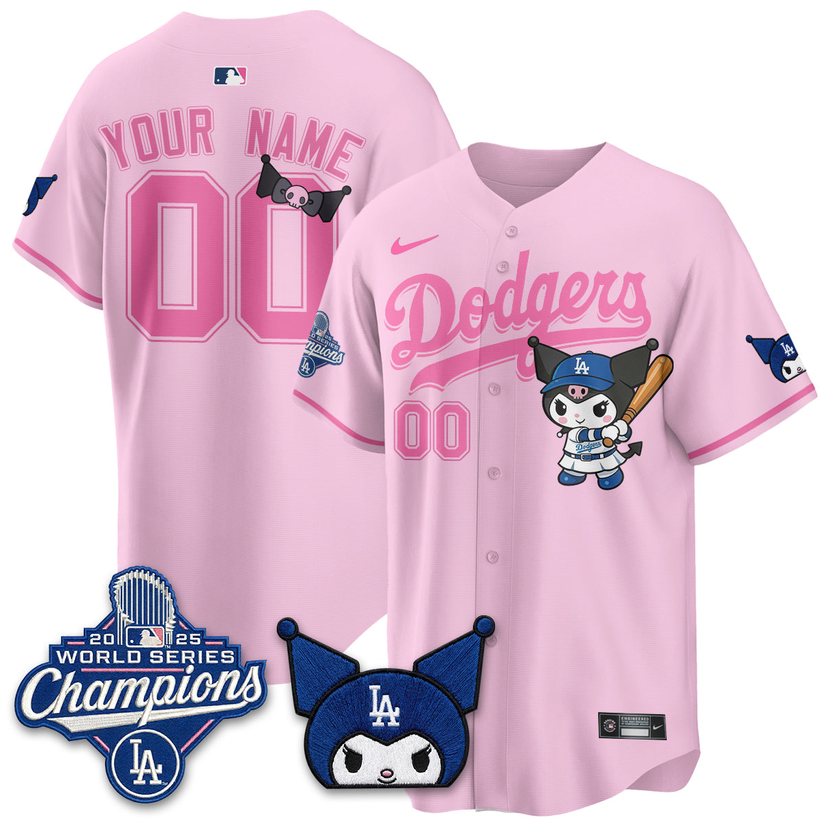 LAD Kuromi Edition Vapor Custom Jersey - Stitched