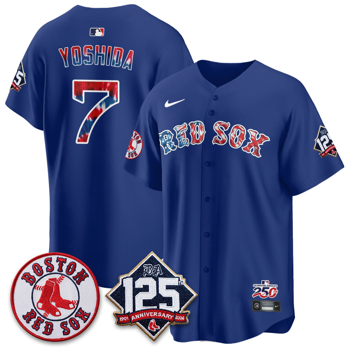 BOS Americana 2026 Vapor Limited Jersey - Stitched