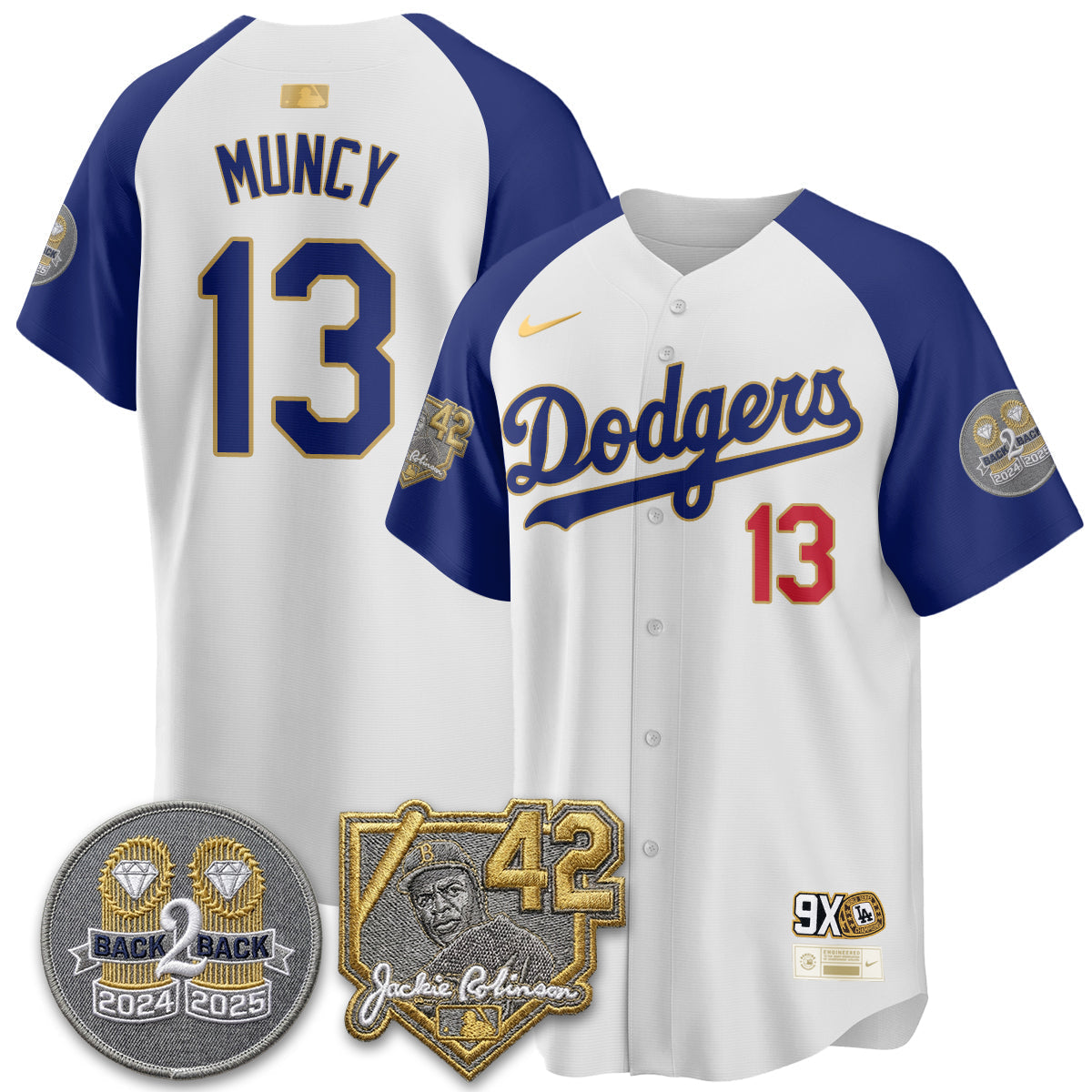 LAD -  2026 Jackie Robinson Day Vapor Limited Jersey - Stitched