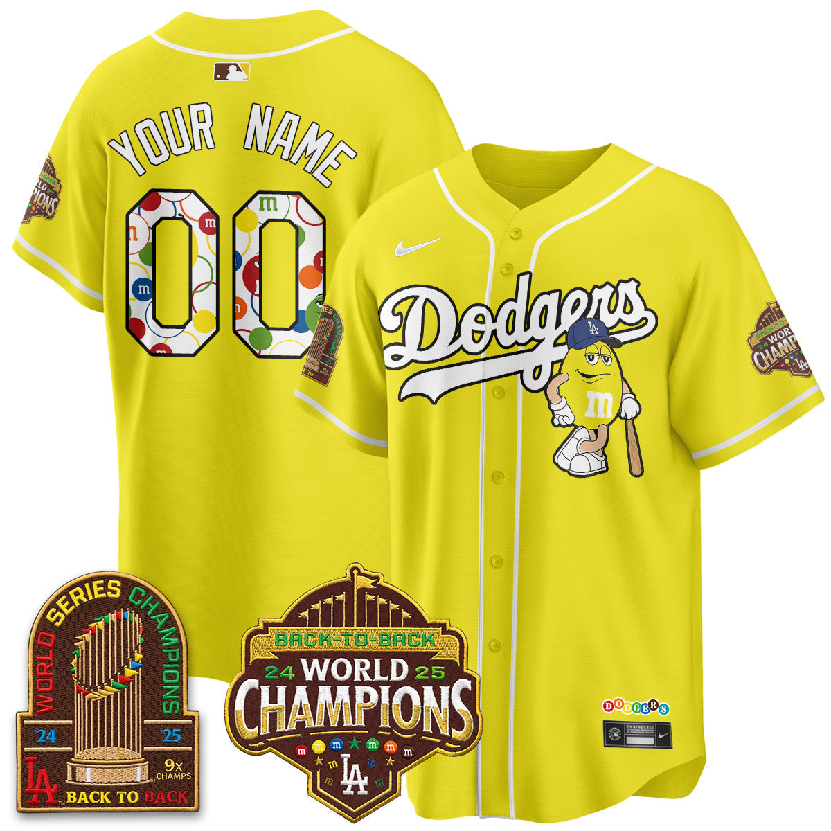 LAD x m&m Vapor Custom Jersey - Stitched