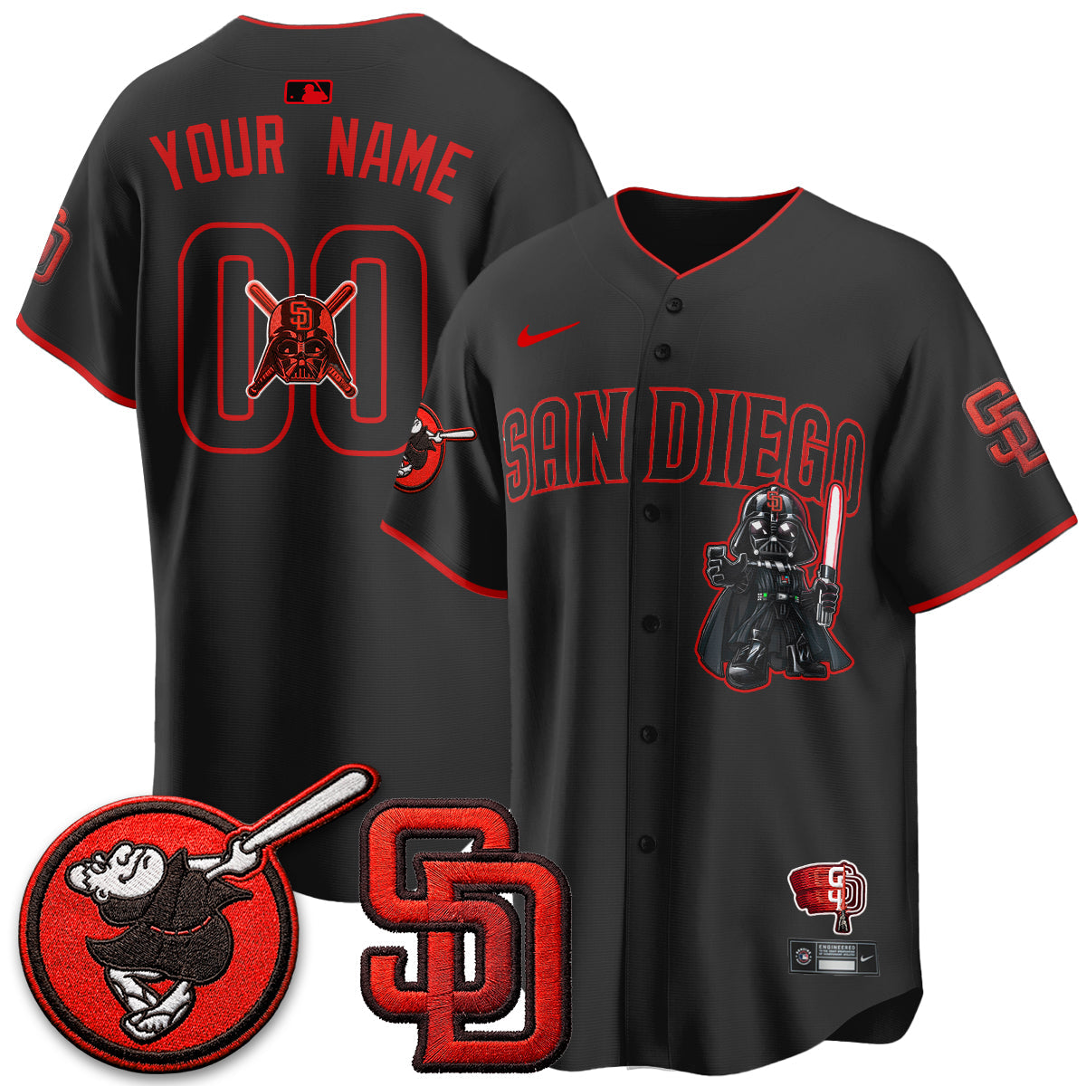 SD x SW 2026 Vapor Limited Custom Jersey - Stitched