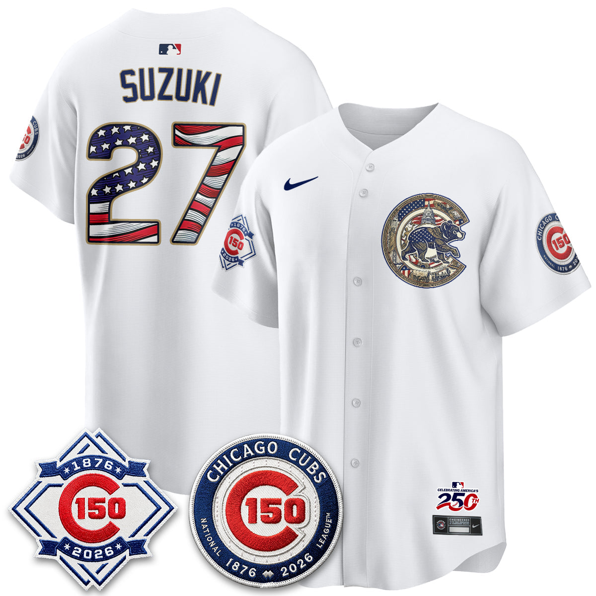 CHC 2026 Independence Day USA Vapor Limited Jersey - Stitched