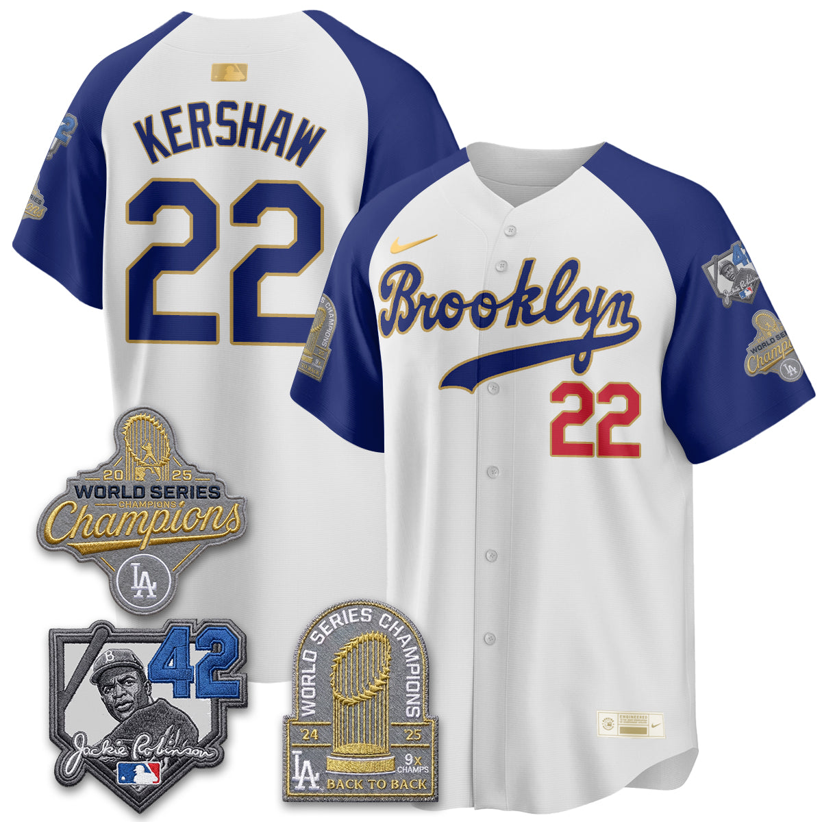 LAD 2026 Brooklyn Jackie Robinson Limited Jersey - Stitched