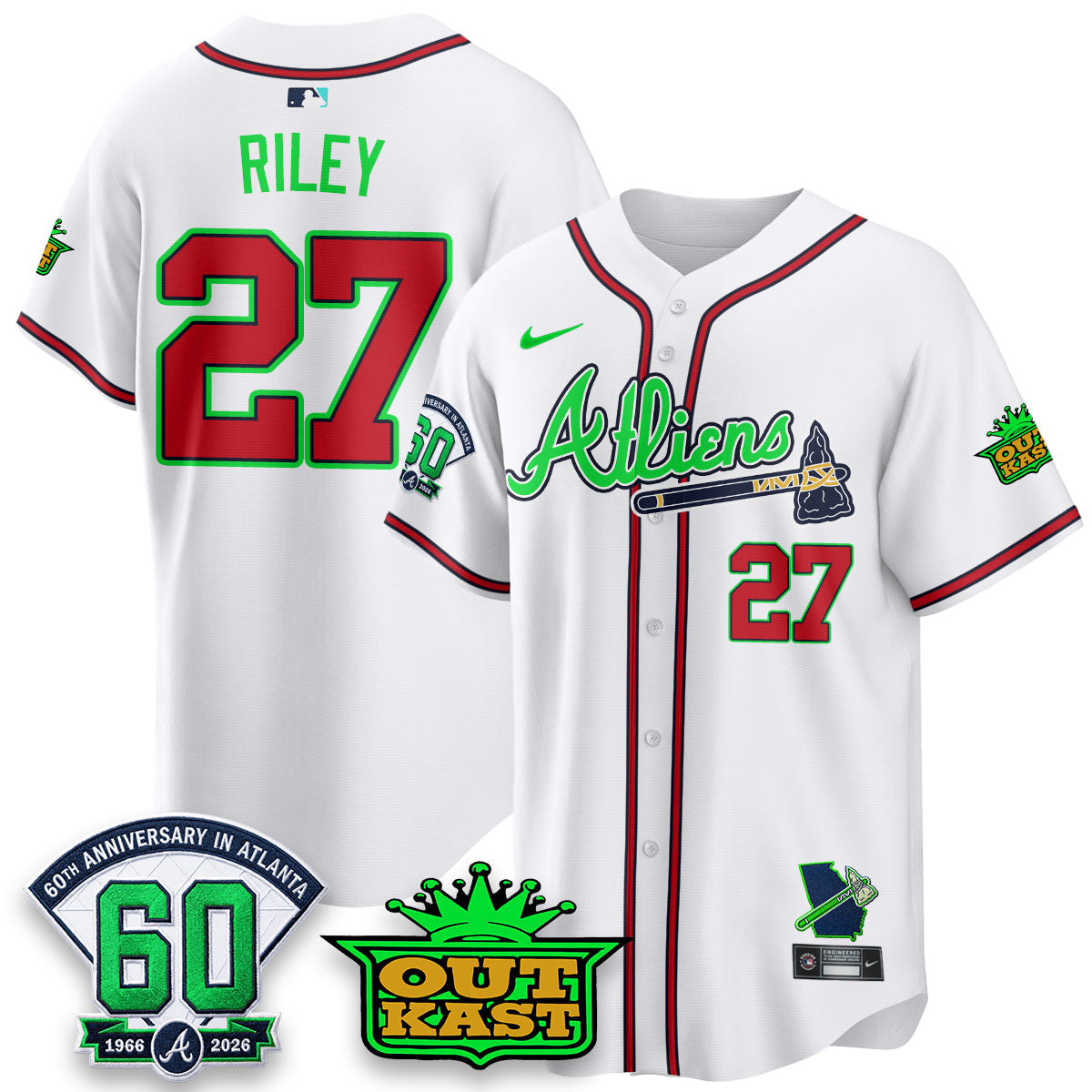 ATL x Atliens Cool Base Galaxy Version Jersey - Stitched (28)