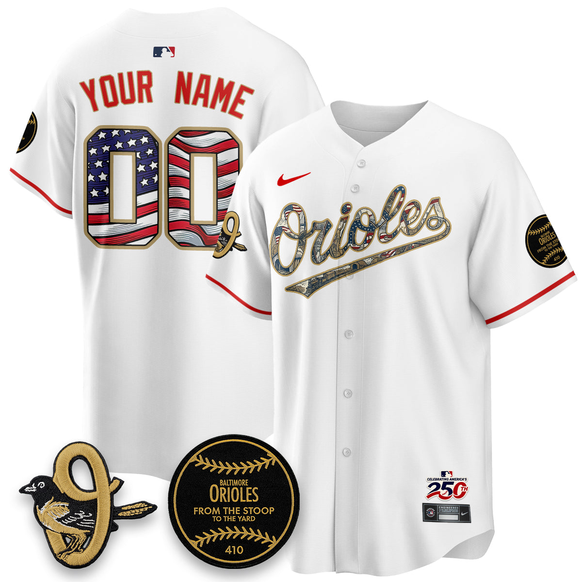 BAL 2026 Independence Day USA Vapor Limited Custom Jersey - Stitched
