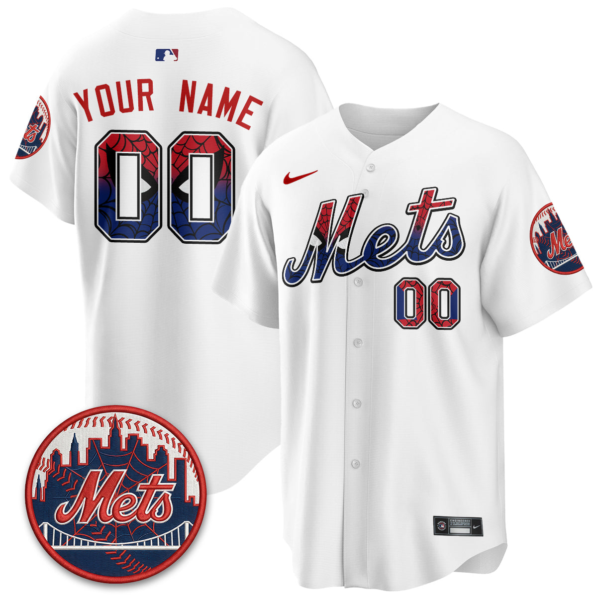 NYM x Web-Head Vapor Premier Limited Custom Jersey - All Stitched V2