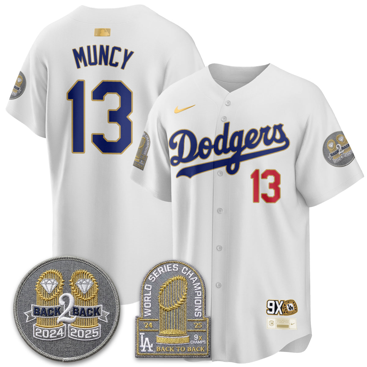 LAD Vapor Limited Jersey - Back to Back Champion - Stitched