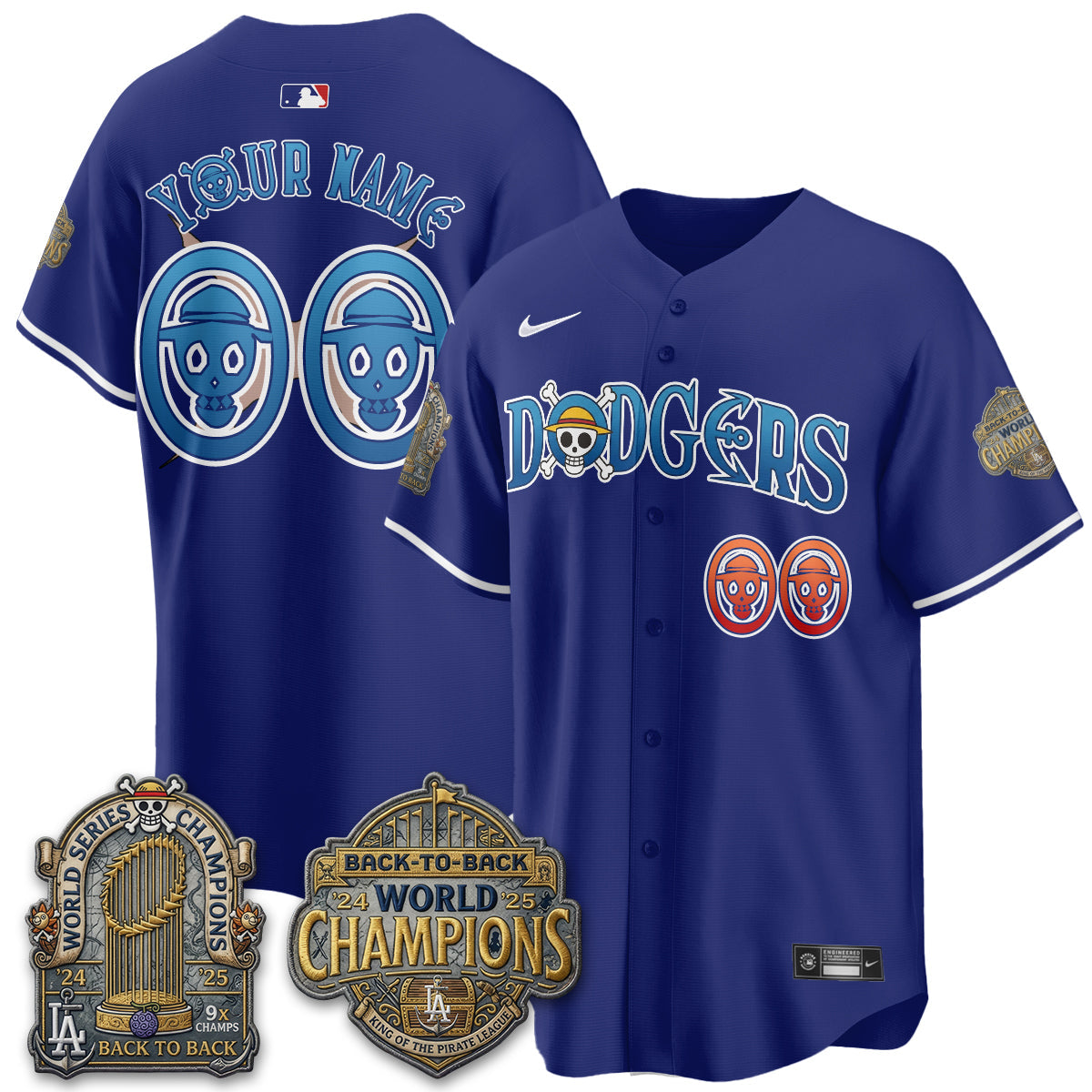 LAD Japanese Cartoon Vapor Limited Custom Jersey - Stitched