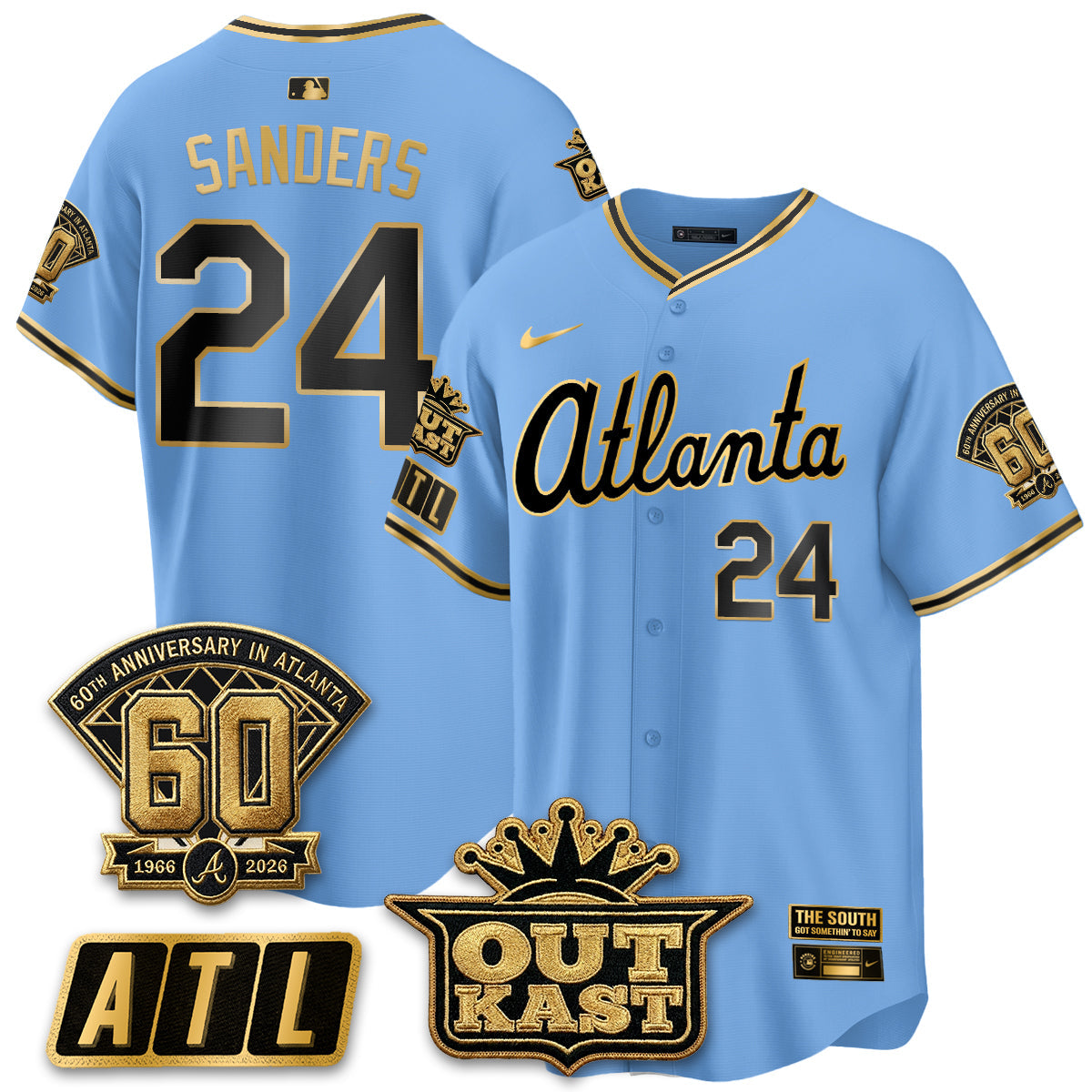 ATL 2026 Gothic Edition Vapor Limited Jersey - Stitched