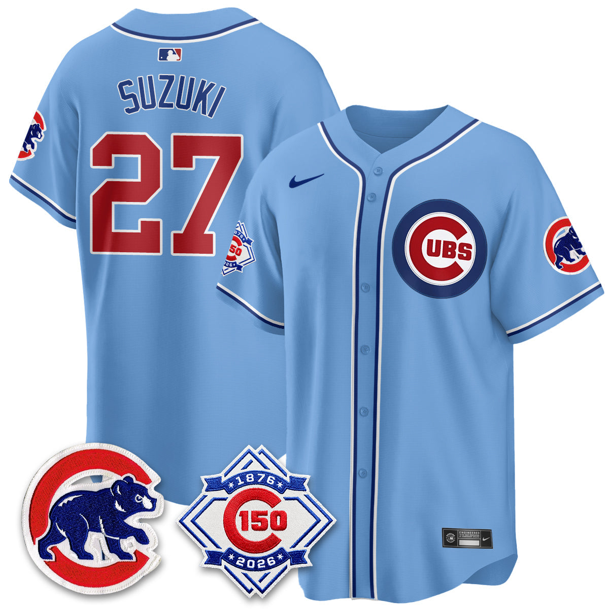 CHC 150th Anniversary Black Out Style Vapor Premier Limited Jersey - Stitched