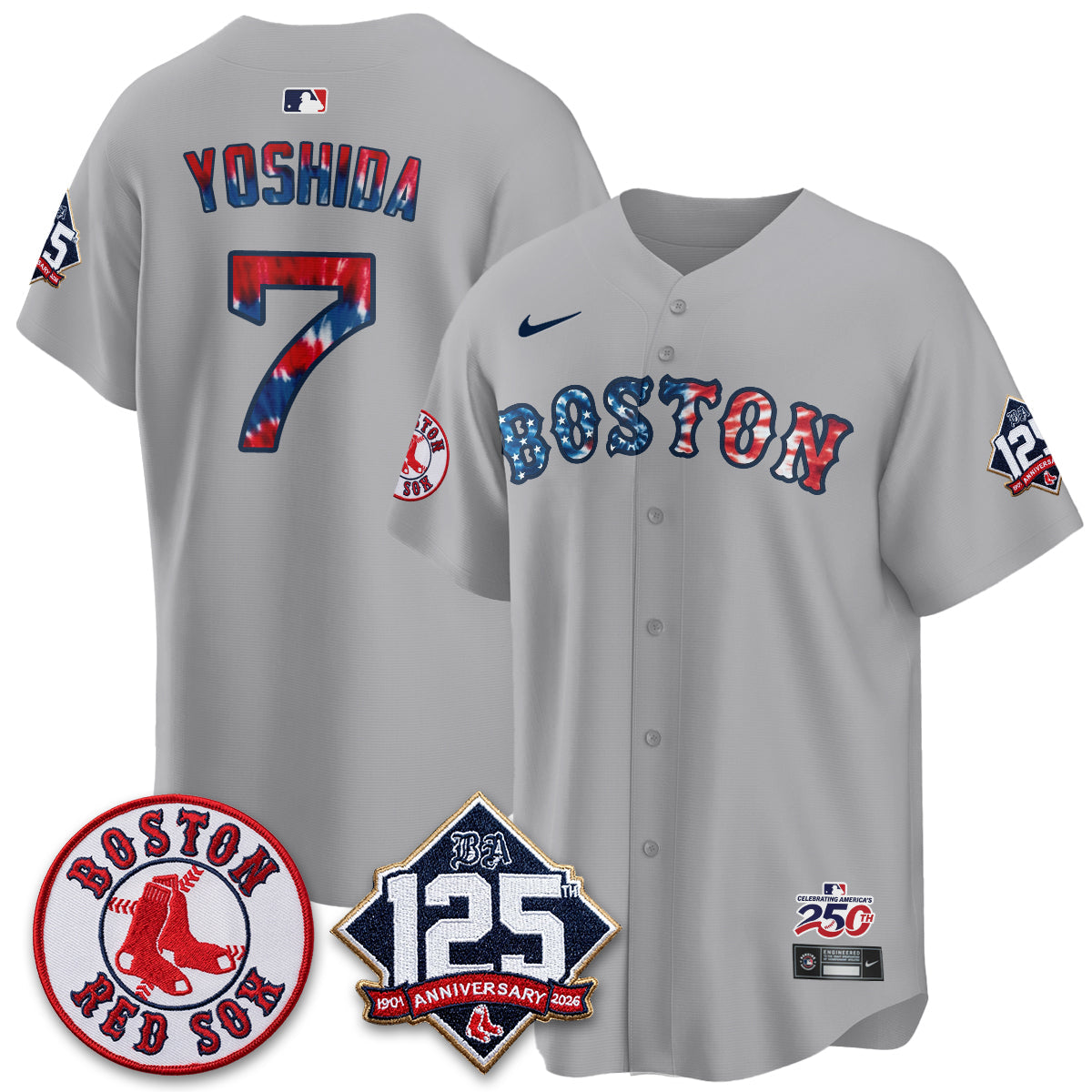 BOS Americana 2026 Vapor Limited Jersey - Stitched