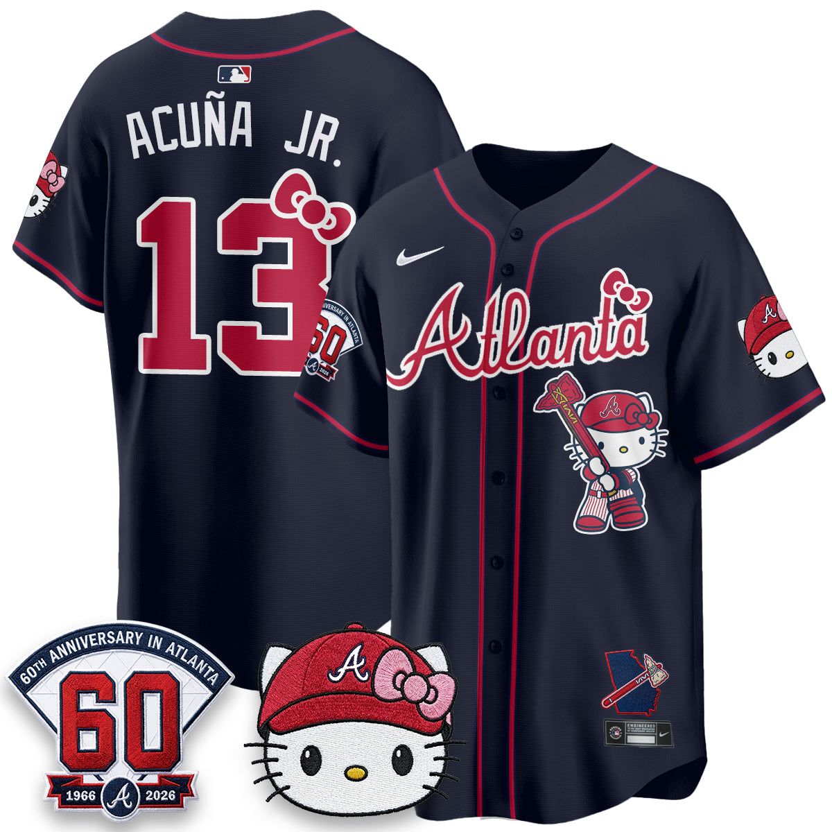 ATL x Meow KT 2026 Vapor Limited Jersey - All Stitched