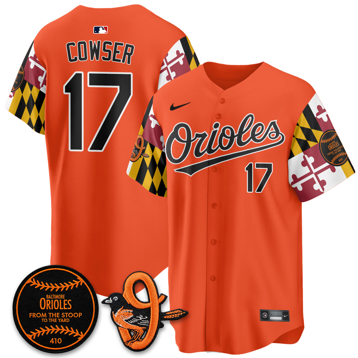 BAL 2026 x Maryland State Flag Vapor Jersey - All Stitched V2