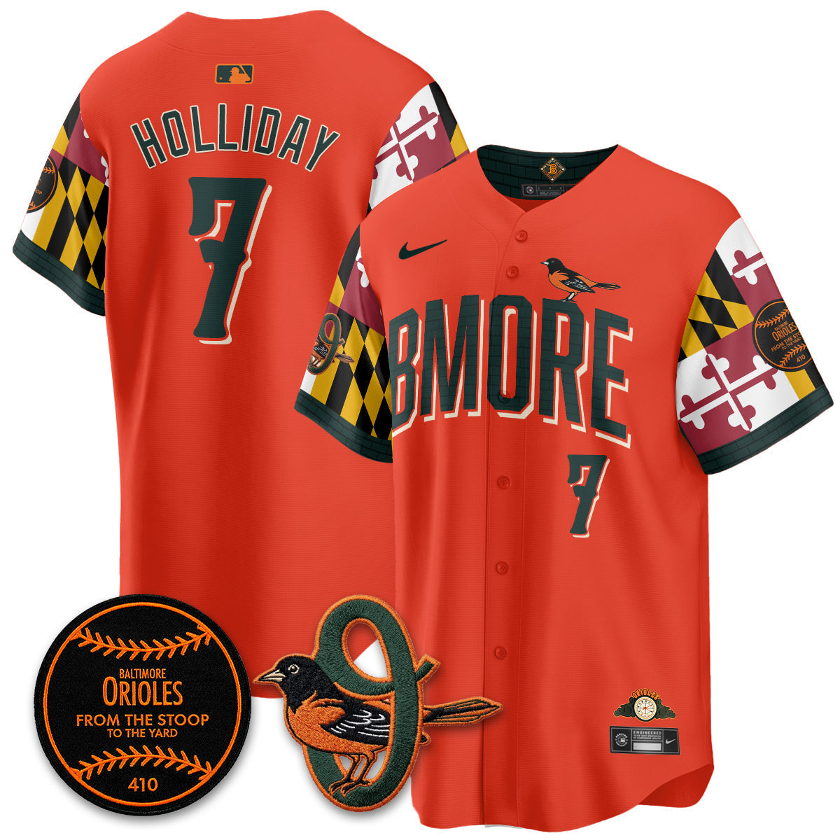 BAL x Maryland State Flag 2026 Vapor Jersey - Stitched