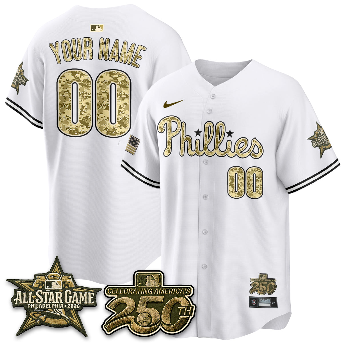 PHI  2026 Armed Forces Day Custom Jersey V3 - All Stitched