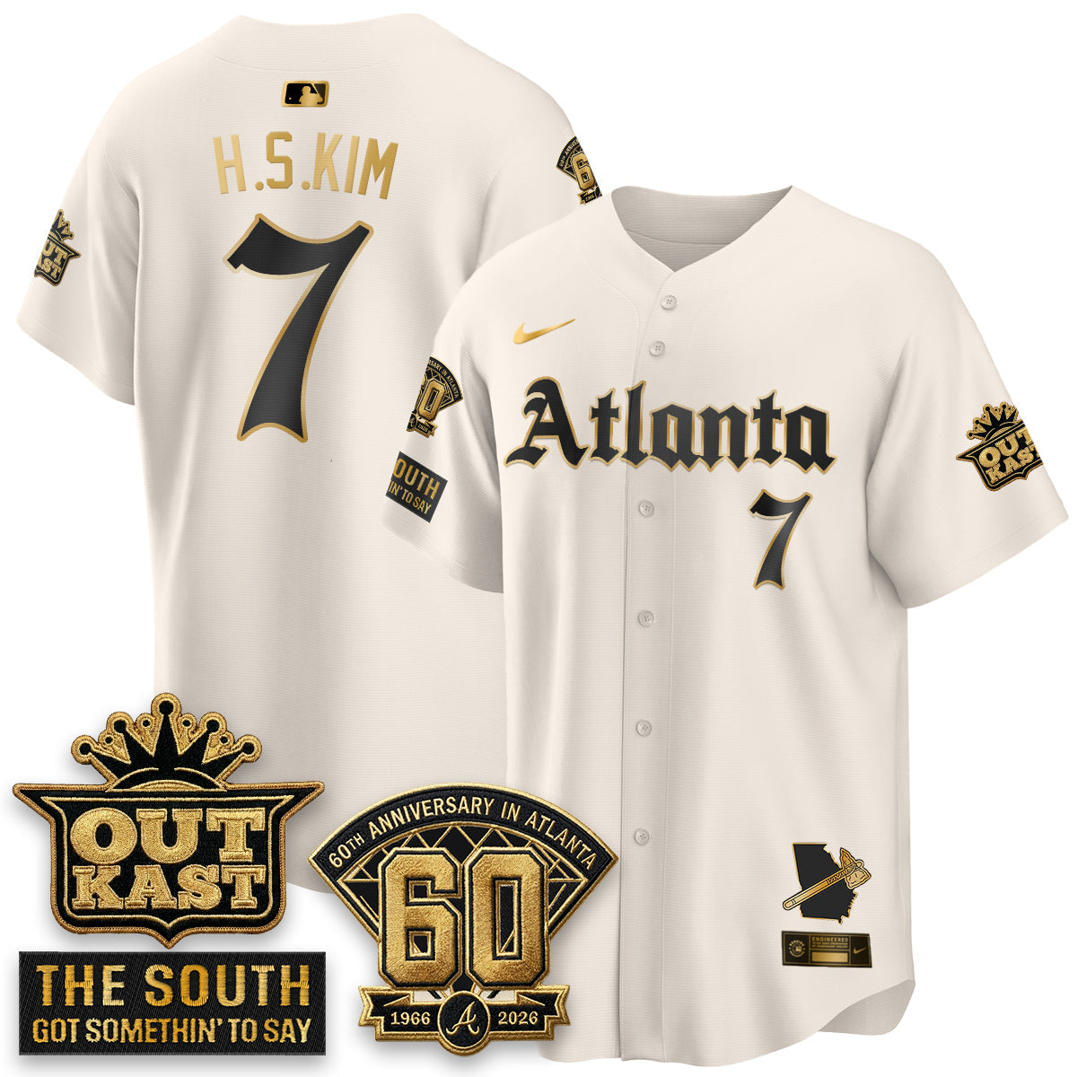 ATL 2026 Gothic Edition Vapor Limited Jersey - Stitched
