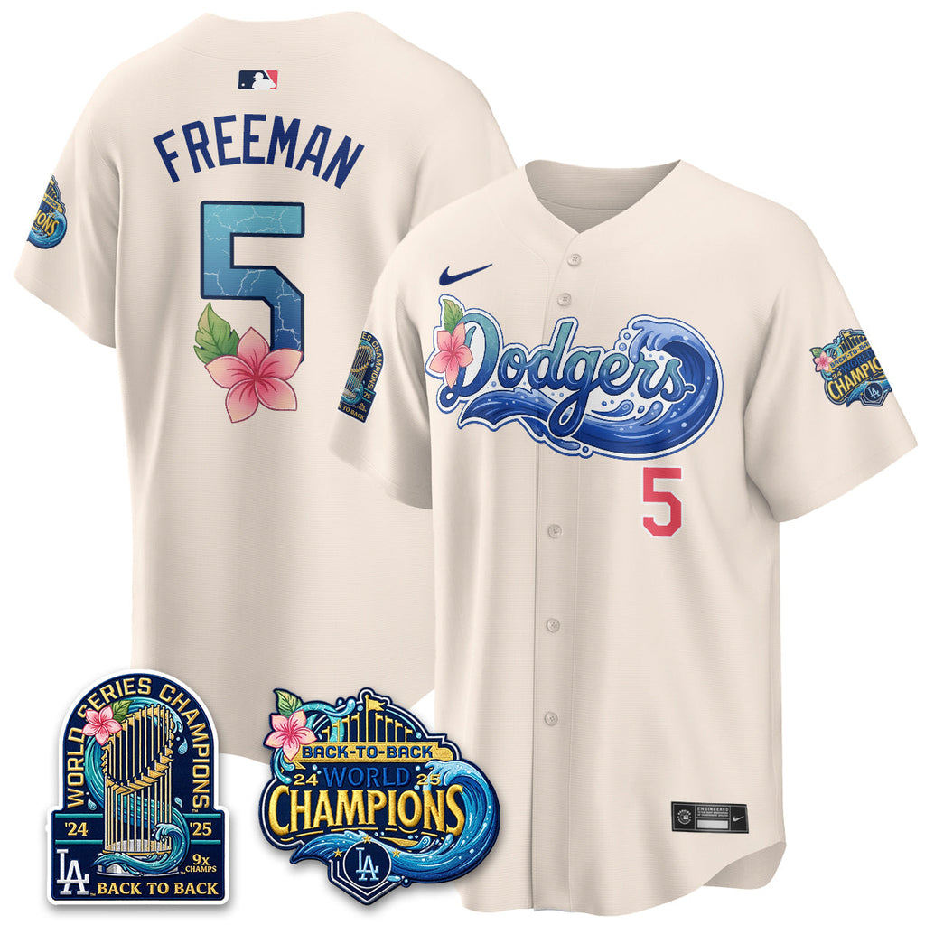 LAD Coastal Vapor Hawaiian Jersey - Stitched
