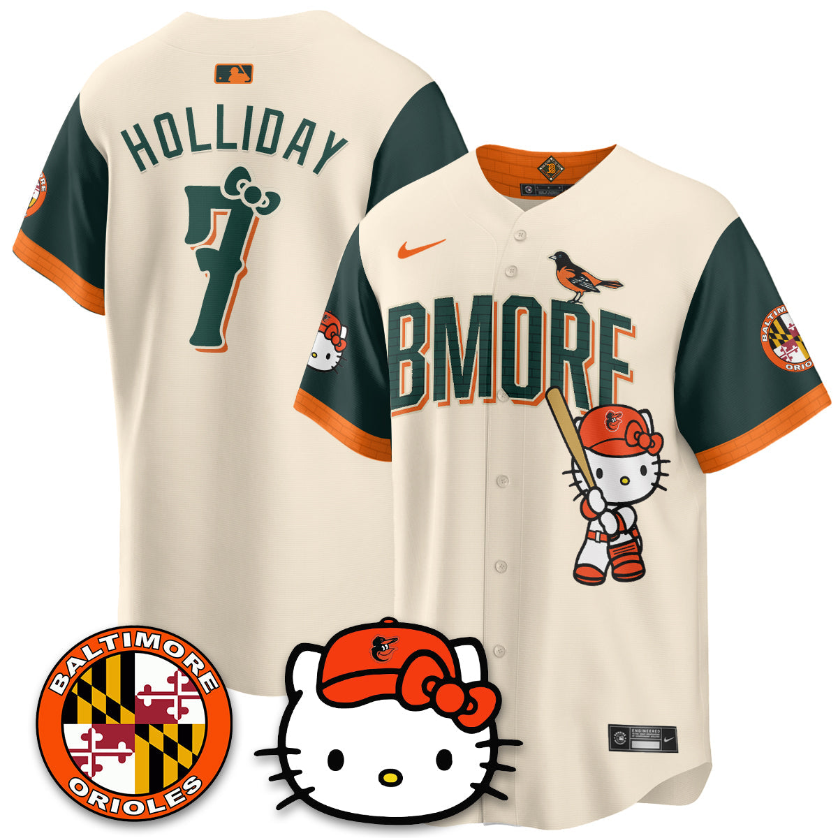 BAL x Meow Kitty Limited City Connect Jersey - Stitched