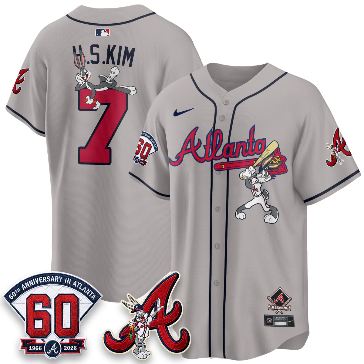 ATL x Bunny Vapor Premier Limited Jersey - Stitched