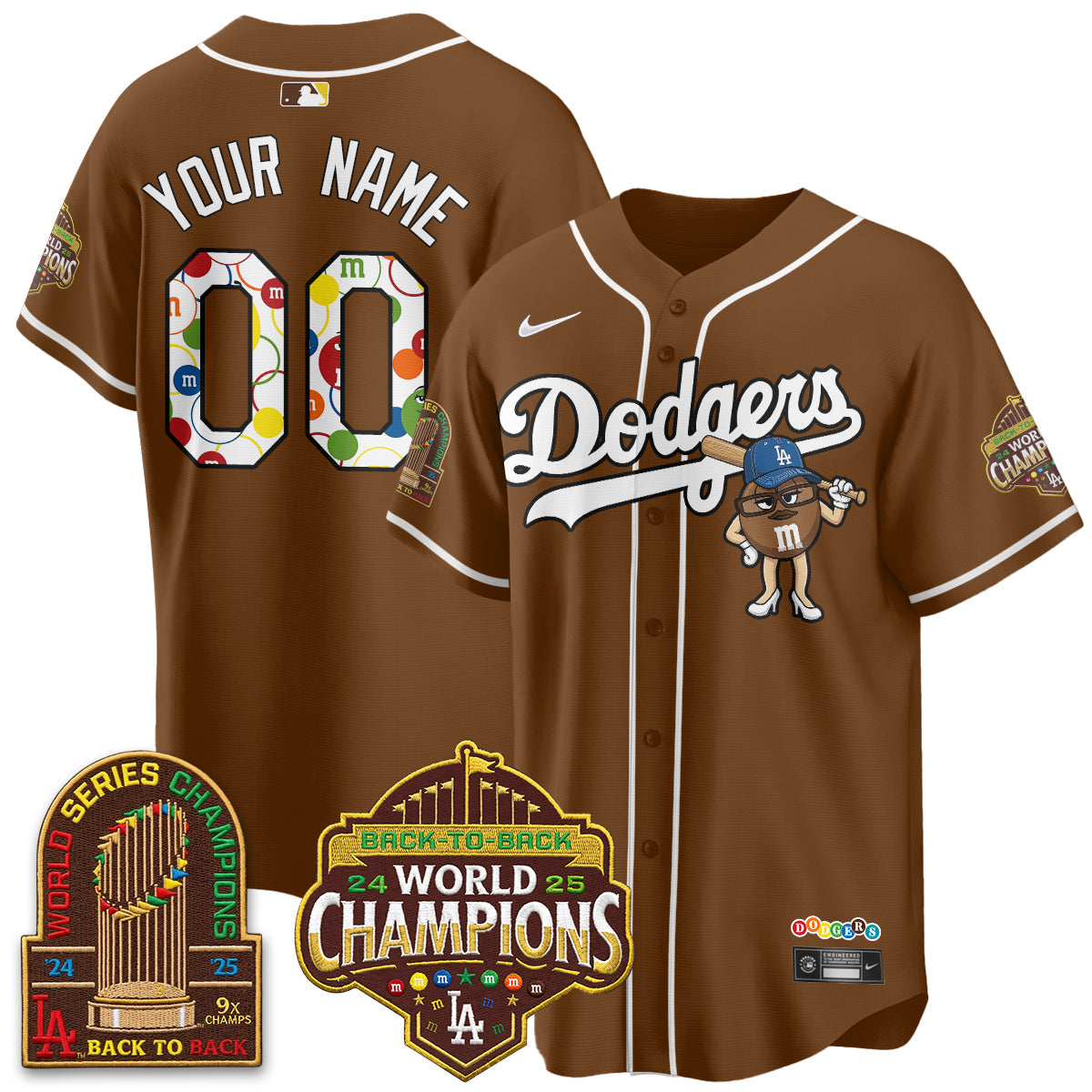 LAD x m&m Vapor Custom Jersey - Stitched