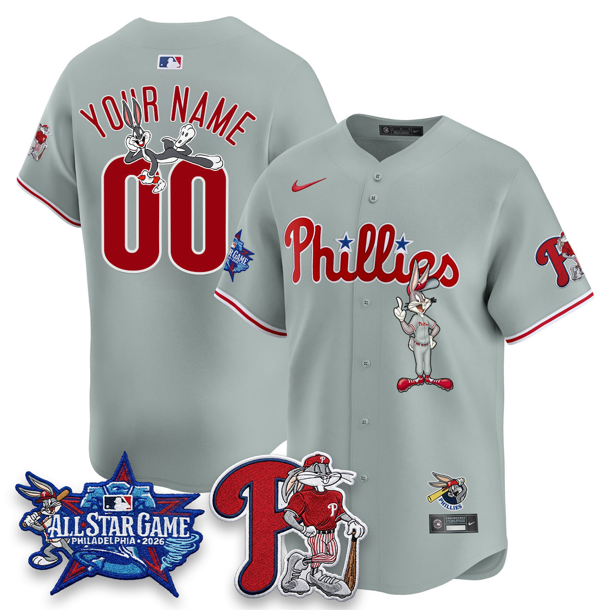 PHI x Bunny Vapor Premier Limited Custom Jersey - Stitched