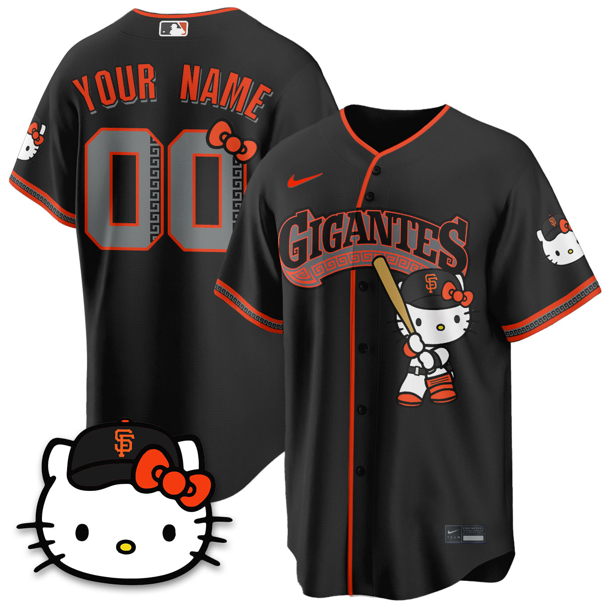 SF x Meow KT Vapor Custom Jersey - Stitched