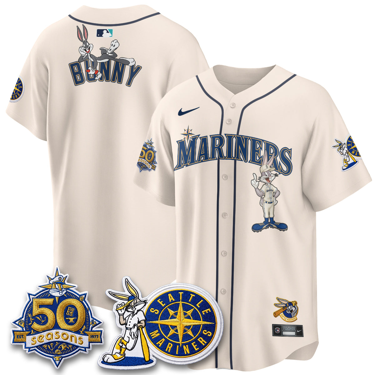 SEA x Bunny Vapor Premier Limited Jersey - Stitched