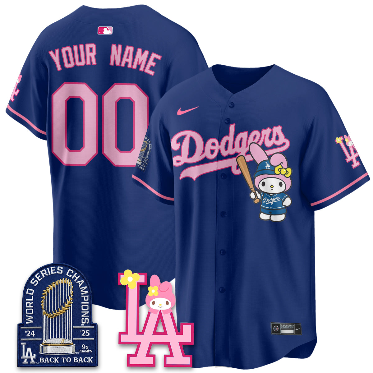 LAD My Melody Edition Vapor Custom Jersey - Stitched
