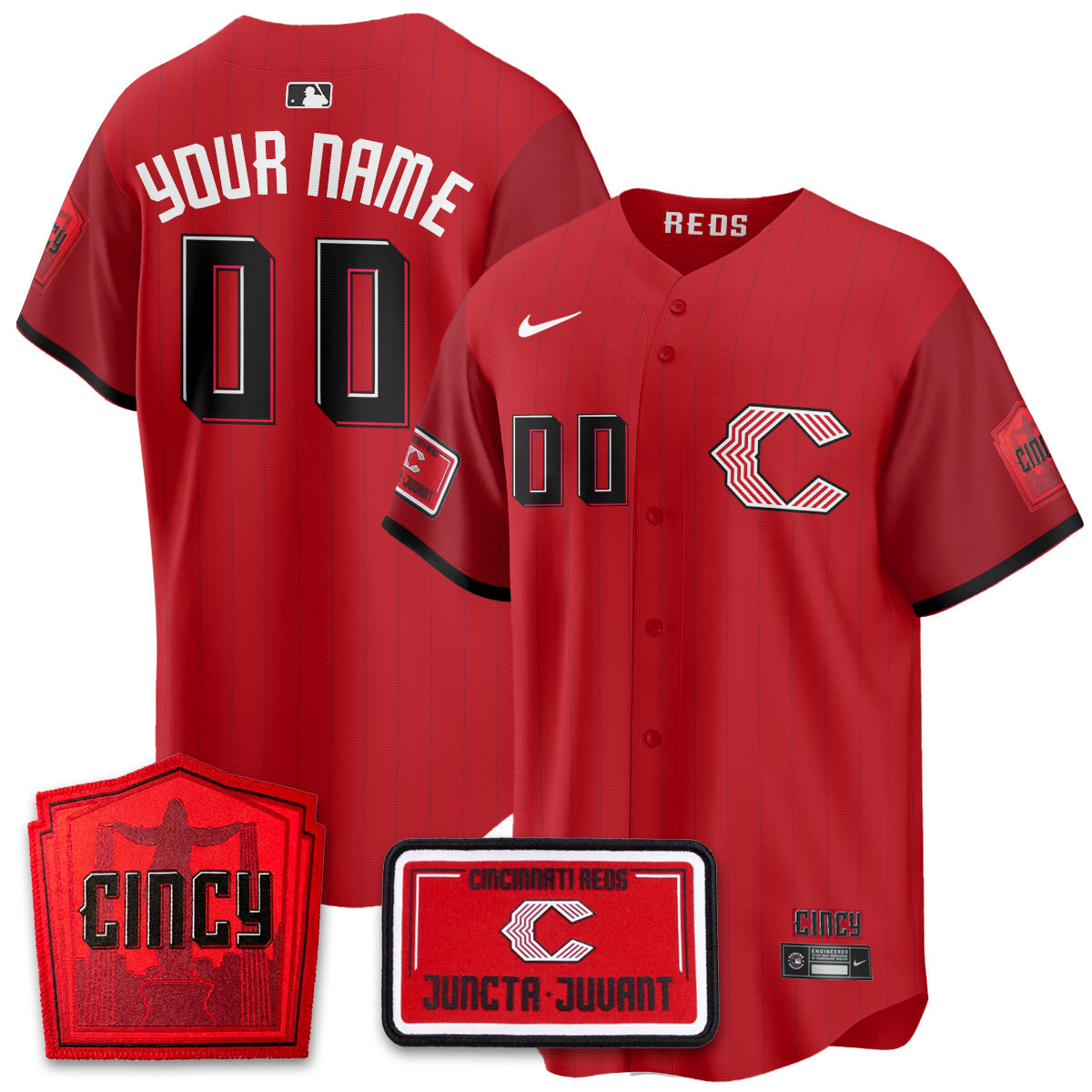 CIN 2026 City Connect Limited Premier Vapor Custom Jersey - Stitched