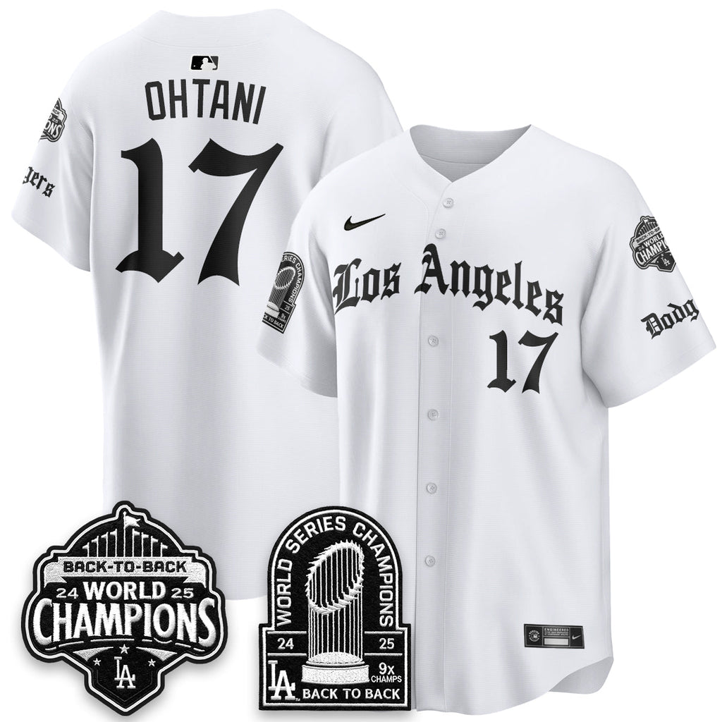 LAD WS Champions Back 2 Back Patch Vapor Premier Limited Gothic Gold Edition Jersey - Stitched