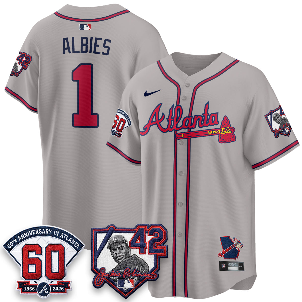 ATL 2026 Jackie Robinson Day Vapor Limited Jersey - All Stitched