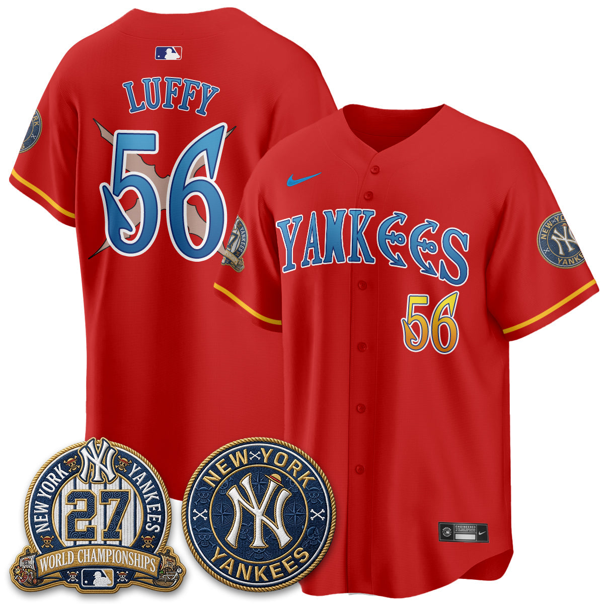 NYY x Japanese Cartoon Limited Jersey -  Stitched